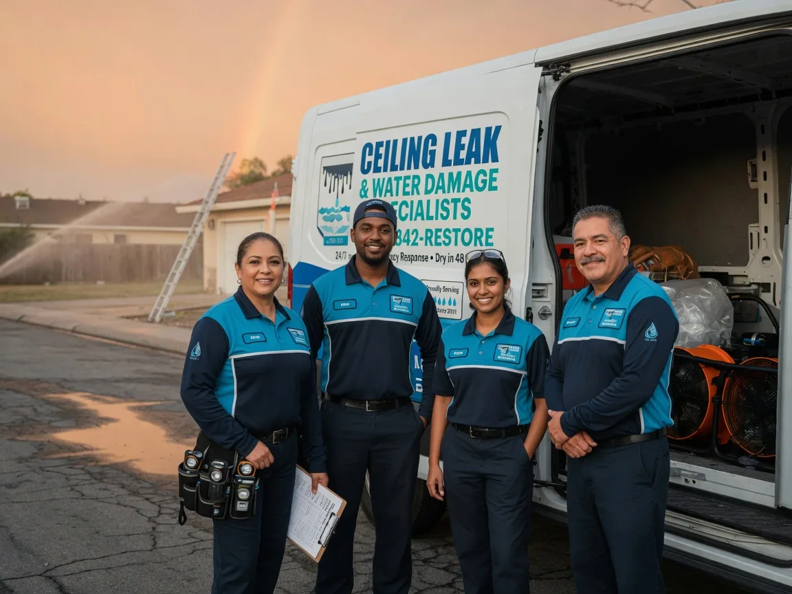 Ceiling Leak Cleanup company in Rancho Santa Fe, CA